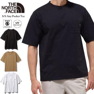 送料無料 メール便発送 即納可★ 【THE NORTH FACE】ノースフェイス ショートスリーブエアリーポケットティー メンズ NT11968