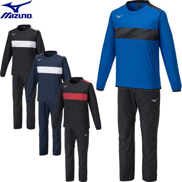 ◆◆ ＜ミズノ＞ MIZUNO ジュニア ピステシャツ＆パンツ サッカー ウィンドブレーカー 上下セ...