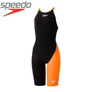 ◆◆□ ＜スピード＞ SPEEDO ファストスキンプロ3オープンバックニースキン(レディース／競泳水着／FINA) SCW12101F (FO) 競泳水着｜upstairs