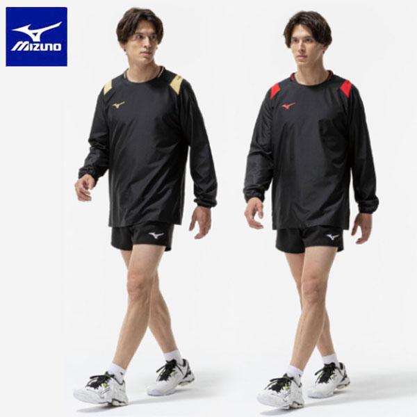 メール便発送 即納可★【MIZUNO】 ミズノ Basic長袖ピステ バレーボール ユニセックス V...