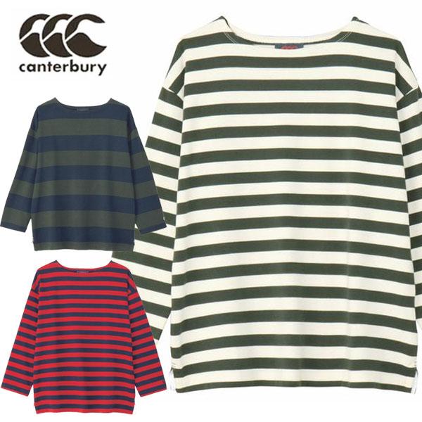 メール便発送 即納可☆【canterbury】カンタベリー ウイメンズボートネックラガーティー レデ...