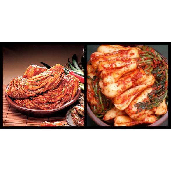 純農園 鶴橋おいしい 白菜キムチ1kg + チョンガクキムチ1kg■韓美食■韓国食品■韓国食材■韓国...