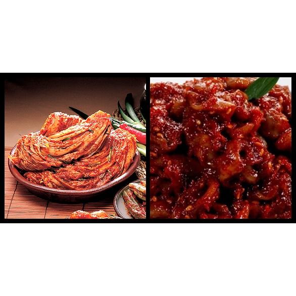 純農園 鶴橋おいしい 白菜キムチ1kg + チャンジャ200g■韓美食■韓国食品■韓国食材■韓国キム...