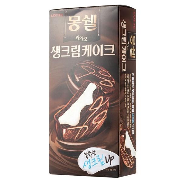 韓国 チョコパイ モンシェルトントン 甘さ、やわらかさが違うケーキ (カカオ)