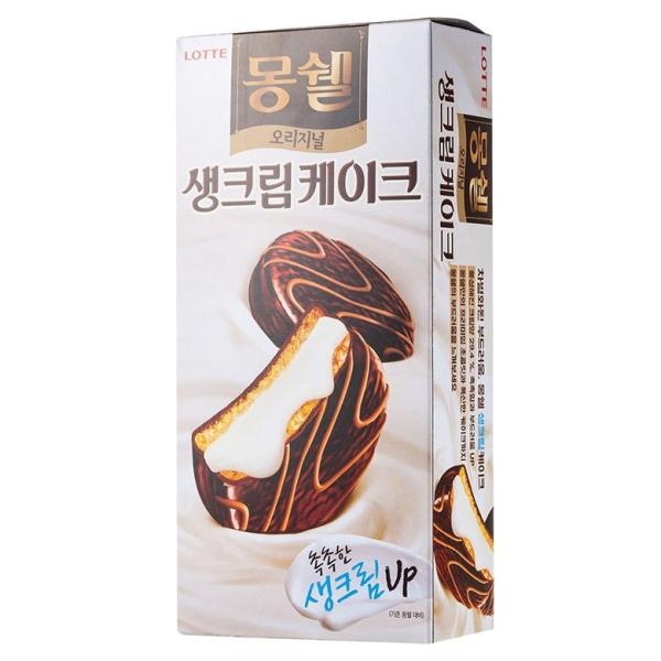 韓国 チョコパイ モンシェルトントン 甘さ、やわらかさが違うケーキ (クリーム)