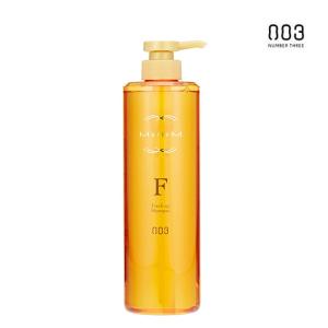 003 ナンバースリー ミュリアムゴールド シャンプー F 660ml ヘアケア サロン 美容室 美容師 美容院 専売 ツヤ髪 くせ毛 日本製 NUMBER THREE 送料無料｜upsuke