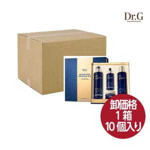 【卸10個セット】Dr.G ブラック スネイル プレステージセット 4種 企画 セット (トナー150ml＋エマルジョン150ml＋アンプル50ml+クリーム15ml 他) 国内発送