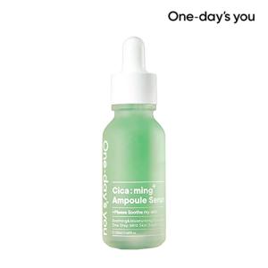 one-day's you ワンデイズユー シカーミングアンプルセラム 20ml CICAMING アンプル セラム 鎮静 シカ ツボクサ スキンケア 敏感肌 韓国コスメ 正規品 国内発送