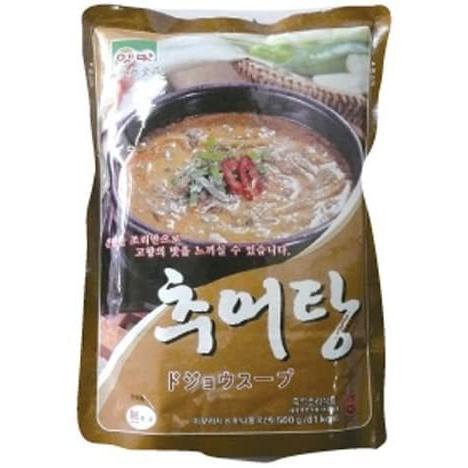 【サムシギセット】 キムチ1kg+チュオタン3個　■韓国キムチ■韓国スープ『故郷』どじょう汁500ｇ