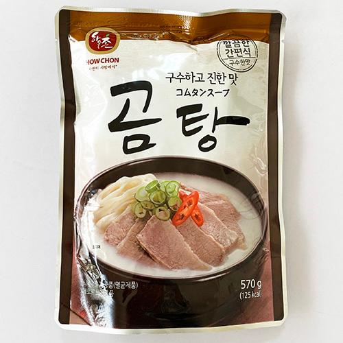 【サムシギセット】 キムチ1kg+コムタン3個　■韓国キムチ■『ハウチョン』コムタン(570g)