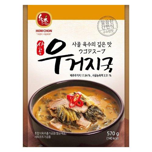 【サムシギセット】 キムチ1kg+ウゴジスープ3個　■韓国キムチ■韓国スープ『ハウチョン』ウゴジスー...