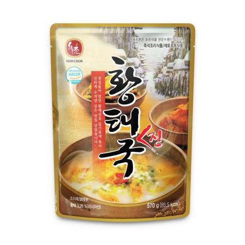 【サムシギセット】 キムチ1kg+タラスープ3個　■韓国キムチ■『ハウチョン』タラスープ(570g)