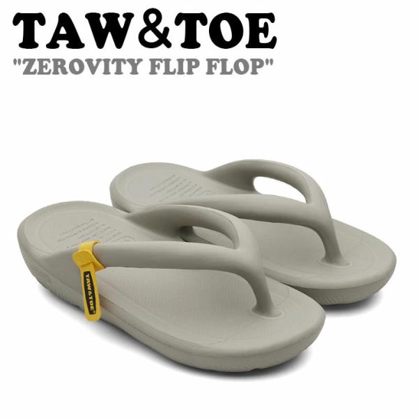 トー＆トー サンダル TAW＆TOE メンズ レディース ZEROVITY FLIP FLOP ゼロ...