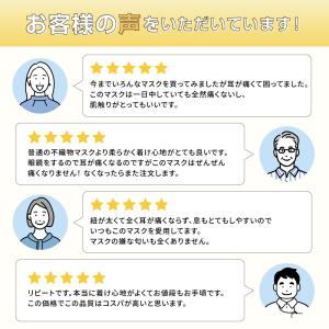 耳にやさしいサージカルマスク ふつうサイズ ホ...の詳細画像5