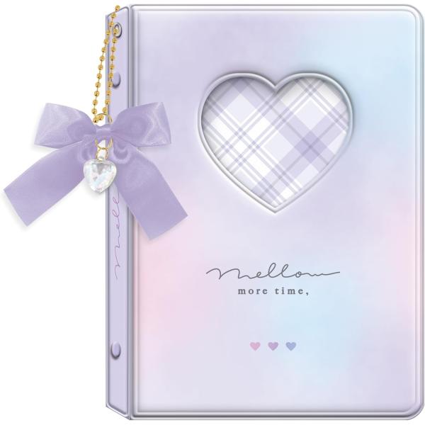 クーリア シールバインダー 窓あきマイシールバインダー パープル 01010