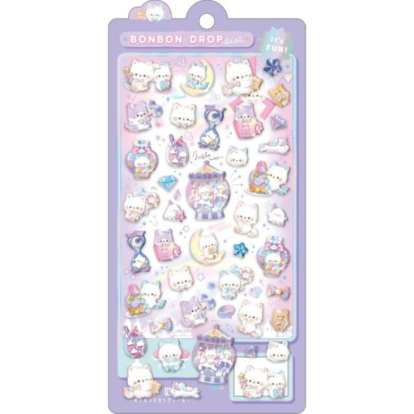 正規品 Q-LiA クーリア ボンボンドロップシール ナイトミャウ 01150