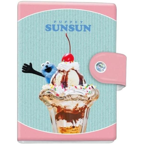 クラックス パペットスンスン シールバインダー&amp;リフィル シール手帳 136639