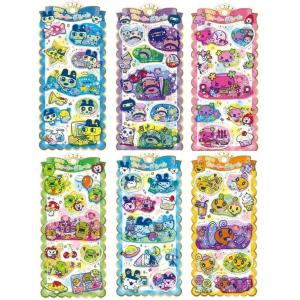 たまごっち シール ウォーターインシール ６点セット クラックス 正規品 くちぱっち まめっち みみ...