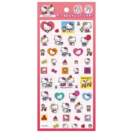 キティ シール ぴたぷくステッカー シール ぷくぷく ハローキティ クラックス CRUX スマホデコ...