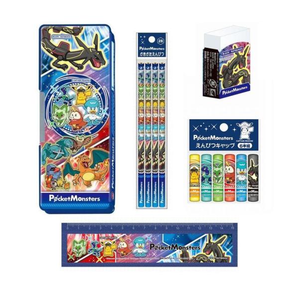 ポケモン 文房具セット 5点セット 入学祝い 小学校 男の子 文房具セット ショウワノート（ペンケー...