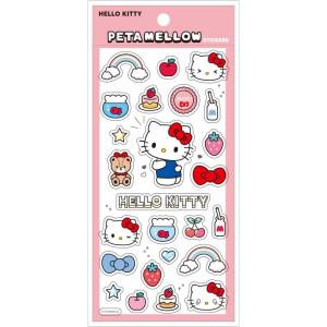 ティーズファクトリー サンリオキャラクターズ ペタメロウステッカーズ ハローキティ 約H175×W9...