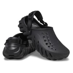 毎日発送 クロックス エコー クロッグ CROCS ECHO CLOG BONE/BLACK 207937 2YJ サンダル メンズ レディース ベージュ 黒 サポ 軽量[PU2] crocs（クロックス） 毎日発送 エコー クロッグ CROCS ECHO CLOG BONE
