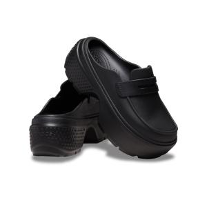 crocs クロックス ストンプ ローファー STOMP LOAFER BLACK