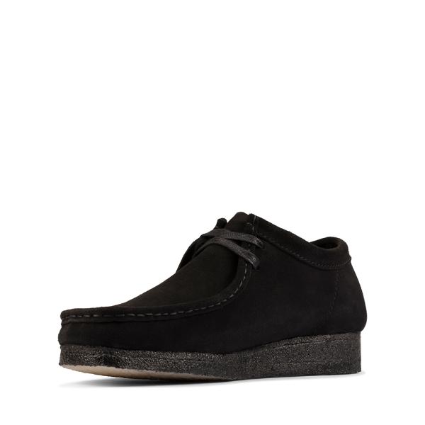 クラークス ワラビー Clarks Wallabee -Black Suede