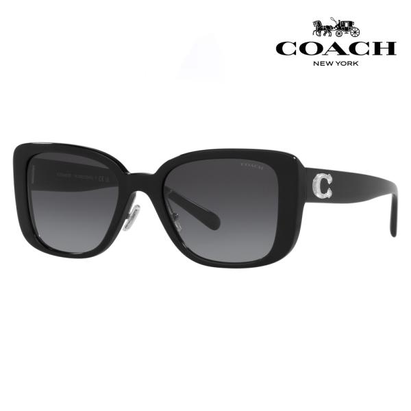 コーチ COACH サングラス HC8352 50028G 54 スクエア バタフライ セル おしゃ...