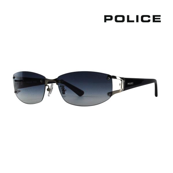復刻別注 ポリス POLICE SPLC60J 579L 59 メガネフレーム サングラス スクエア...