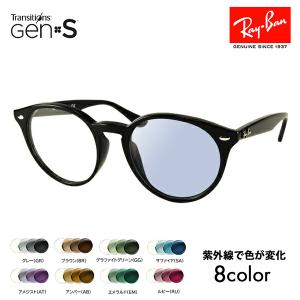 紫外線で色が変わるレイバン調光サングラスRB2180-2000 RAY-BAN | www