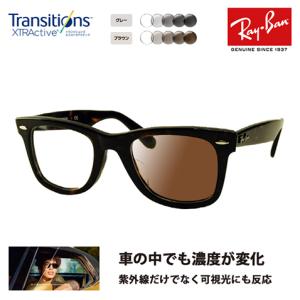 レイバン メガネ フレーム サングラス 調光レンズセット RX5121F 2012 50 ニコン トランジションズエクストラアクティブ  Ray-Ban RayBan｜upup