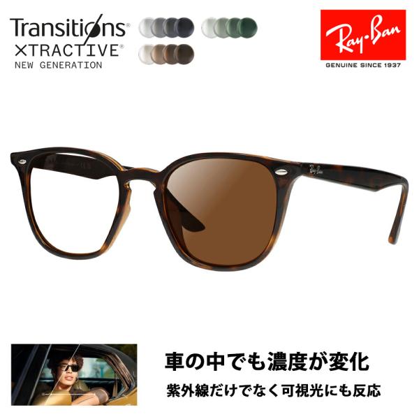 度付き対応可 レイバン 調光レンズセット サングラス Ray-Ban RayBan RB4258F ...