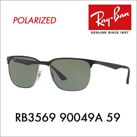レイバン サングラス 純正レンズ対応 RB3569 90049A 59 メタル アクティブ ライフ ...