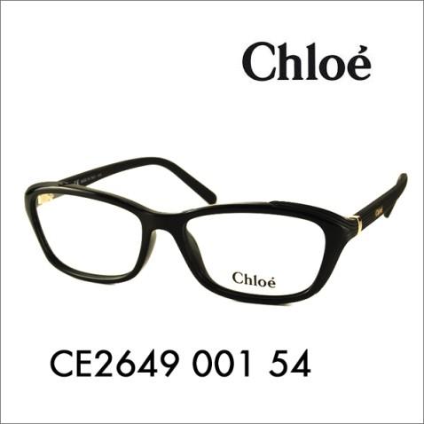 CHLOE クロエ CE2649 001 54 伊達メガネ 眼鏡 サングラス レディース