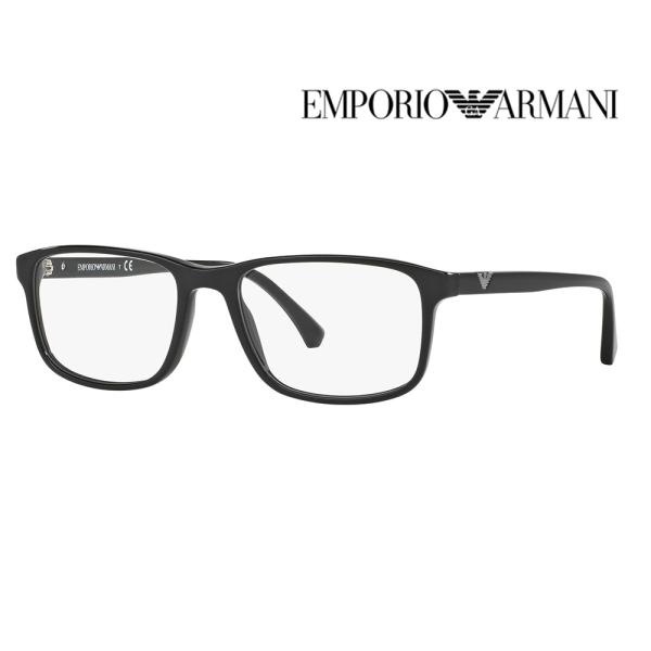 EMPORIO ARMANI エンポリオアルマーニ EA3098F 5017 55 伊達 メガネ 眼...