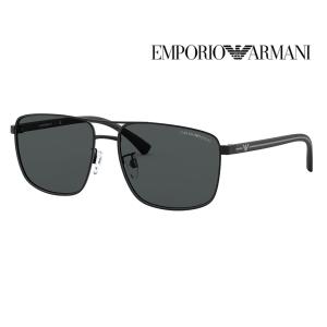 EMPORIO ARMANI エンポリオアルマーニ サングラス 伊達 メガネ 眼鏡  EA2089D 300187 59アジアンデザインモデル ティアドロップ メタル｜upup