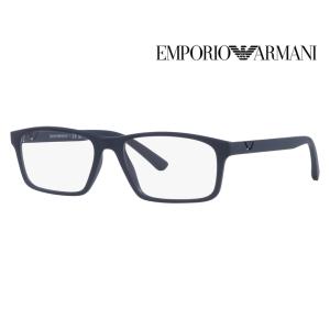 EMPORIO ARMANI エンポリオアルマーニ EA3213F 5088 56 伊達 メガネ 眼鏡 スクエア フルフィットモデル メンズ ユニセックス｜upup