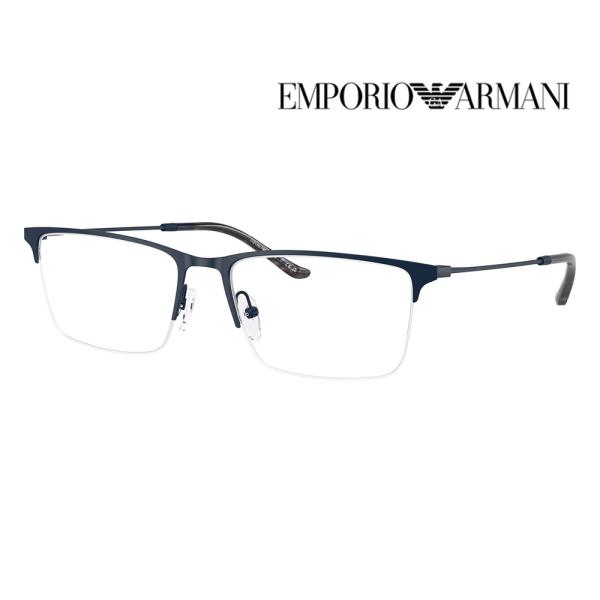 EMPORIO ARMANI EA1171 3018 55  メタル レクタングル メンズ