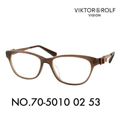 ヴィクター&amp;ロルフ メガネ Viktor &amp; Rolf NO.70-5010 02 53 伊達メガネ...