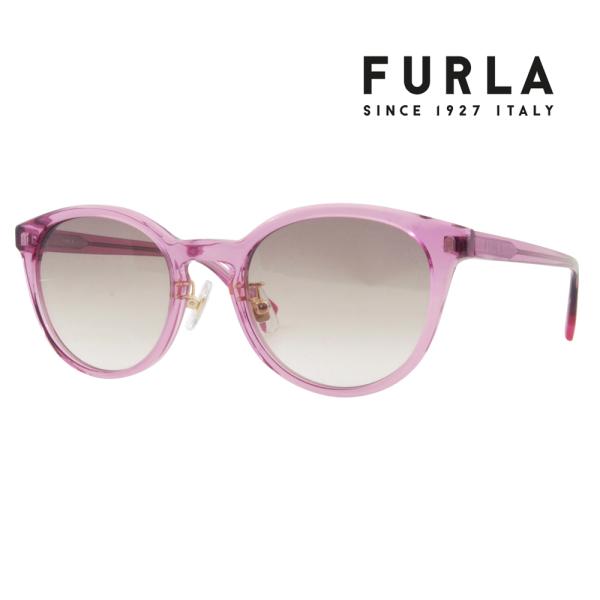 FURLA フルラ サングラス メガネ SFU654J 02GR 50 ボストン ジャパンモデル レ...