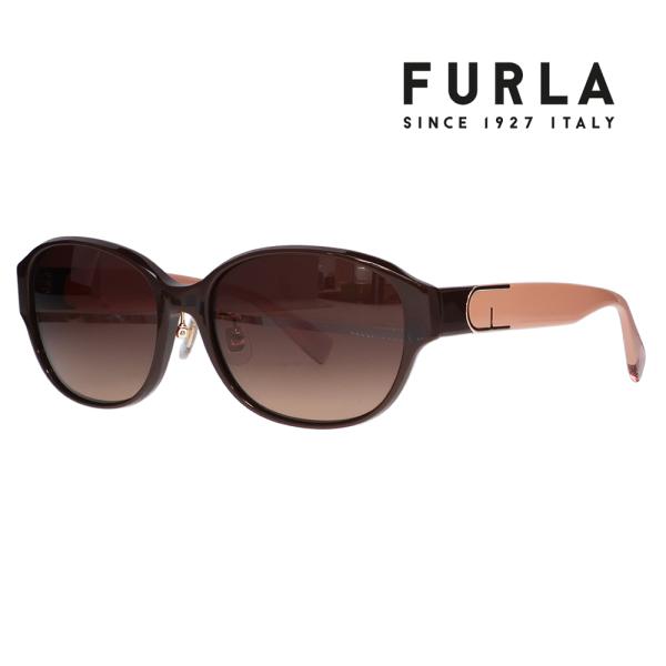 FURLA フルラ サングラス メガネ SFU849J 6XKP 55 オーバル ラウンド ジャパン...