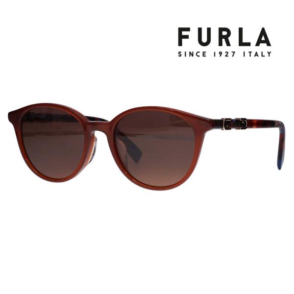 FURLA フルラ サングラス メガネ SFU850J 0T65 51 ボストン セル ジャパンモデ...