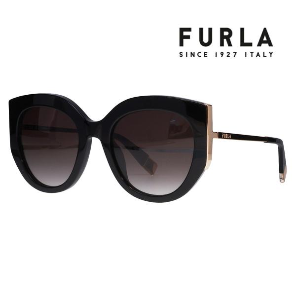 FURLA フルラ サングラス SFU820 0700 53パントス セル レディース