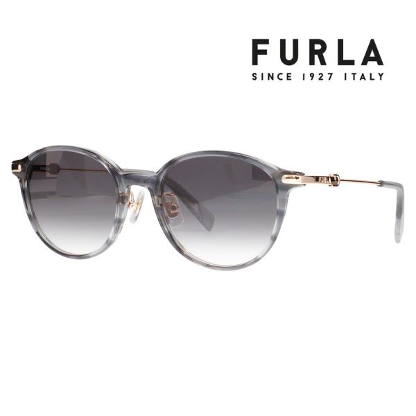 FURLA フルラ サングラス SFUA40J 09T8 50 セル メタル ボストン コンビ レデ...