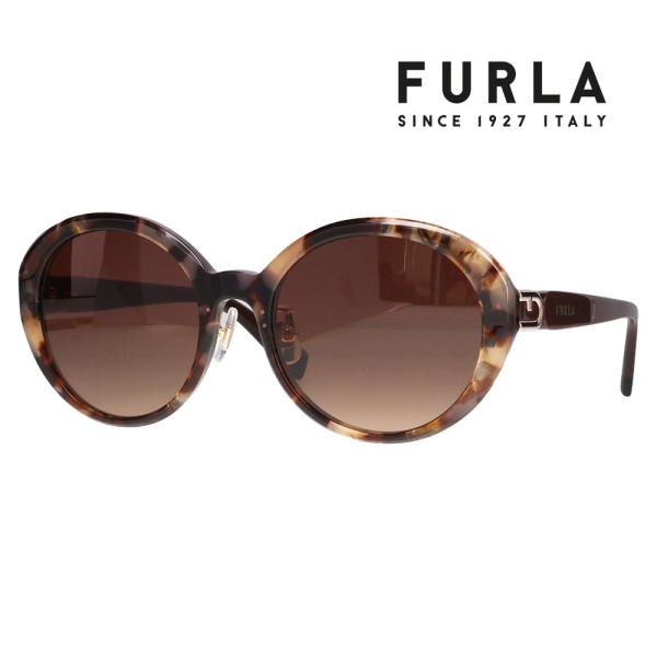 FURLA フルラ サングラス SFUA43J 0745 53 ラウンド セル レディース