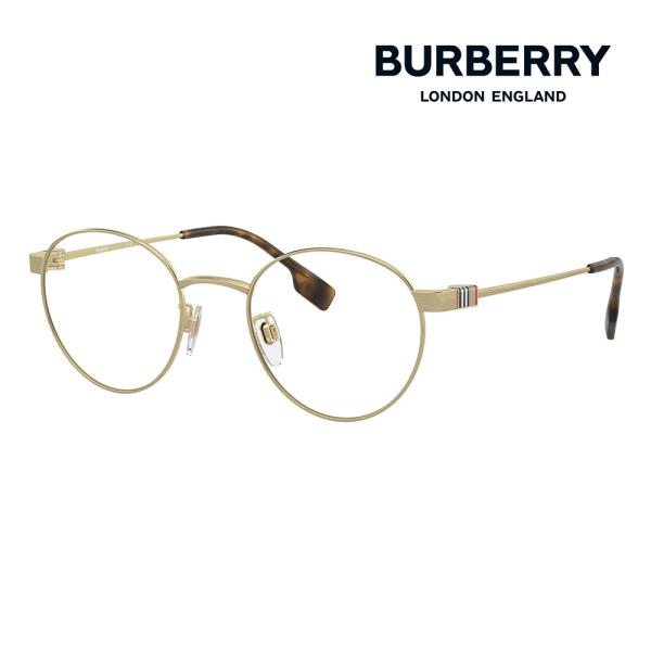バーバリー BURBERRY メガネ BE1384TD 1346 50 伊達眼鏡 メガネ ラウンド ...