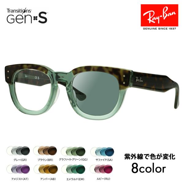 レイバン メガネ フレーム サングラス 調光レンズセット RayBan RX0298VF 8249 ...
