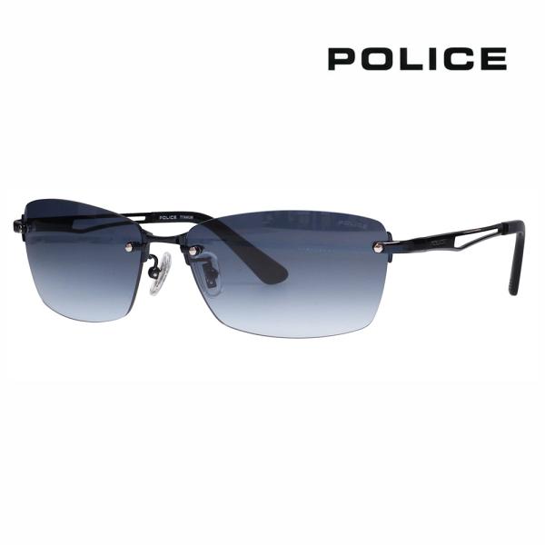 ポリス POLICE SPLQ06J 0N40 60 サングラス 2025年モデル スクエア ツーポ...