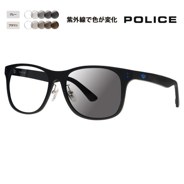 ポリス サングラス 調光レンズセット SPL982I U28Z 57 POLICE 復刻別注モデル ...